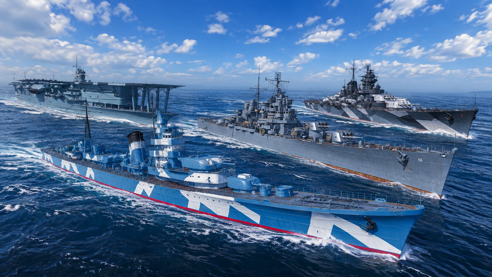 Der japanische Tier-IX-Kreuzer Ōta aus dem Closed Test für World of Warships Update 15.9.