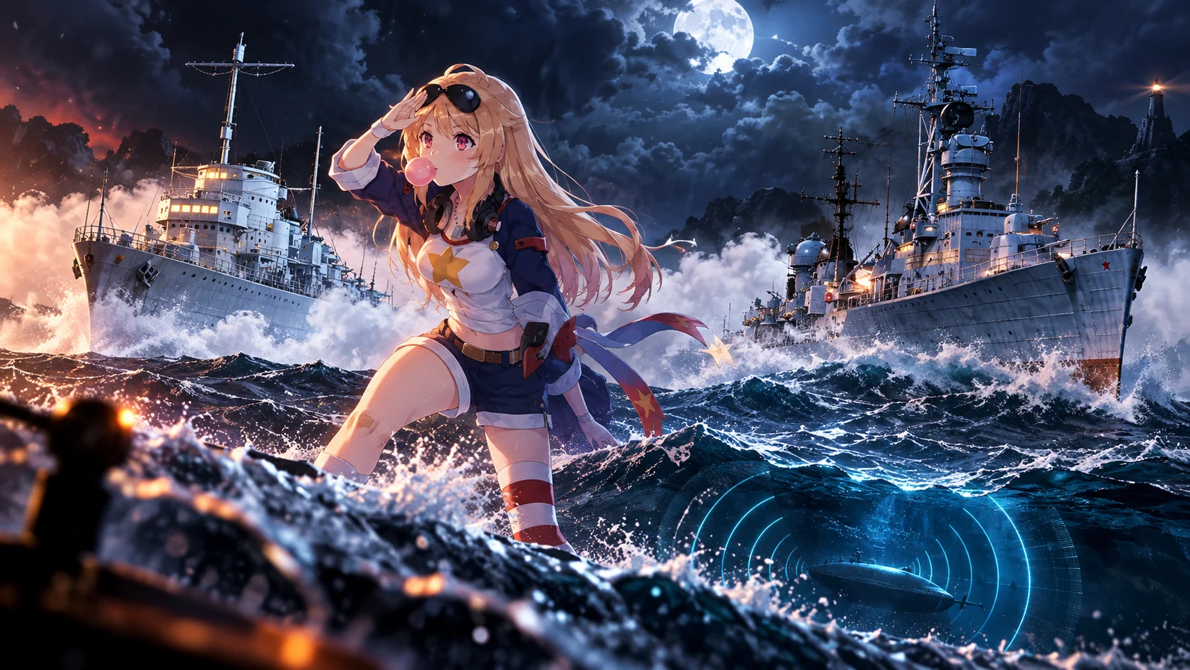 Die Tier-VIII-Zerstörer Datong und Philips van Almonde in World of Warships.